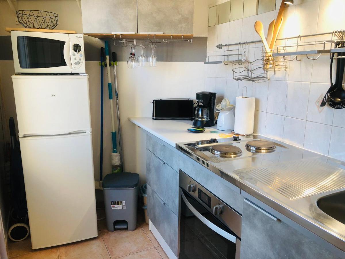 "Studio Ensoleille A Deux Pas Des Plages Avec Sa Grande Terrasse Privee !" Νίκαια Εξωτερικό φωτογραφία